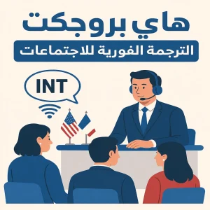 خدمات الترجمة الفورية